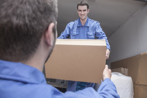 Coordinated office move in a Docklands high-rise building
