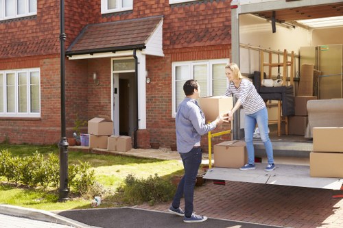 Local movers handling apartment access and furniture transport in Docklands