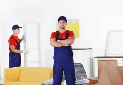 Office furniture relocation service in Docklands
