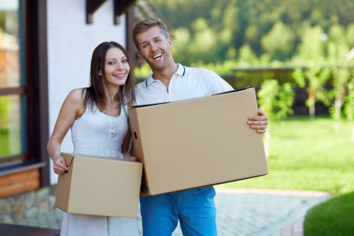 Van transport service for Docklands flat and office moves