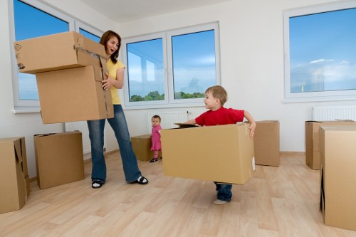 Van removals for home and office moves in Docklands
