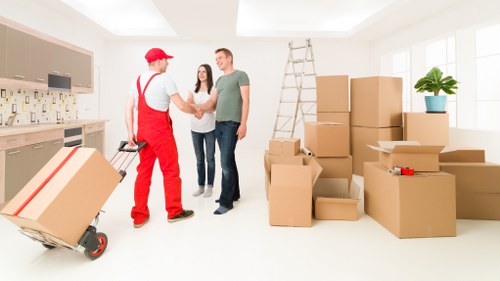 Apartment removal service handling bulky items in Docklands