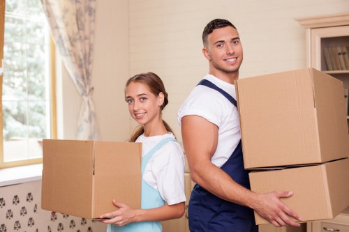 Commercial removals support in Docklands